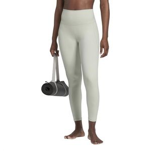 Adidas Yoga Studio Aeroready 7/​8 Tight Leggings Linen Green Size Small